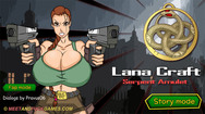Lana Craft and the Serpent Amulet free online sex game