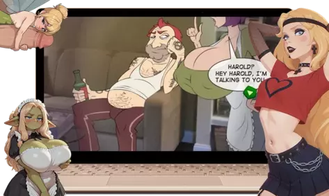 Baka’s Mom’s Hinder Date - Screenshot 2