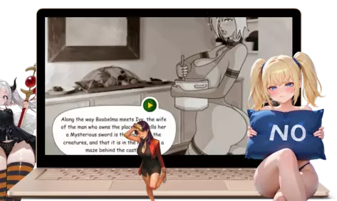 Boobelma Gets Spooked 5 - Screenshot 1