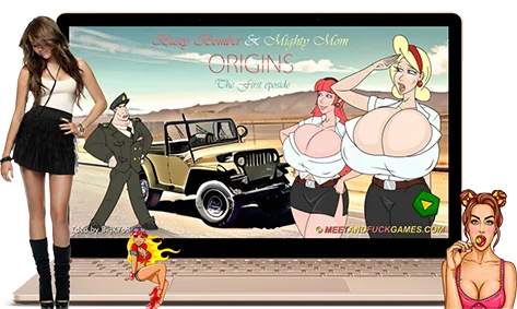 Busty Bomber and Mighty Mom: Origins - Screenshot 1