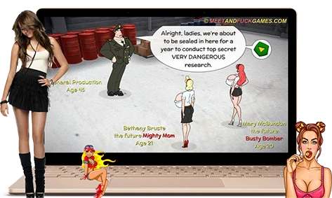 Busty Bomber and Mighty Mom: Origins - Screenshot 2