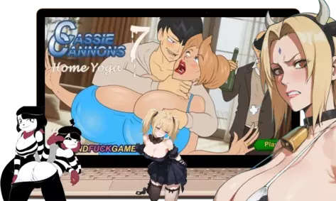 Cassie Cannons 7: Home Yoga - Screenshot 1