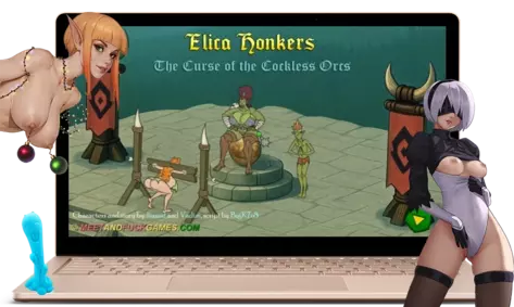 Elica Honkers 6 : The Curse of the Cockless Orcs - Screenshot 1