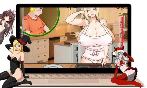 Fall Asleep Tsunade - Screenshot 1