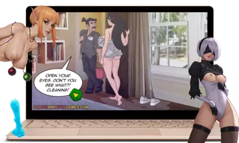 Geek Girl Gwen: Cleaning Day - Screenshot 3