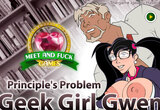 Geek Girl Gwen: Principles Problem free online sex game