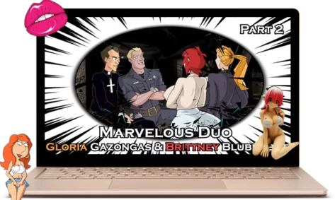 Gloria Gazongas & Brittney Blubbabut Marvelous Duo Part2 - Screenshot 1
