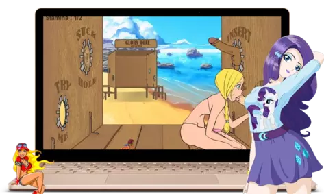 Glory Hole Blonde - Screenshot 1