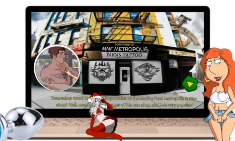 Inked Pleasure 2 - Screenshot 3