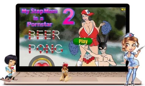 My StepMom’s a Pornstar 2: Beer Pong - Screenshot 1