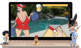 My StepMom's a Pornstar 2: Beer Pong - Play free