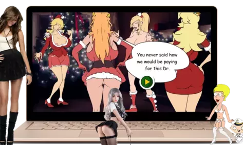 Nintendolls Christmas 3 - Screenshot 1