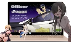 Officer Juggs: Dildon-Fusk SpaceXXX