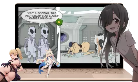 Officer Juggs: Dildon-Fusk SpaceXXX - Screenshot 2