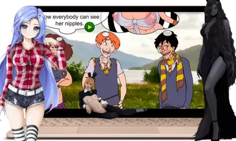 Perry Hotter and Whormione’s MILF - Screenshot 2