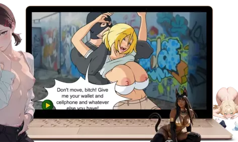 Power Girl Pity Sex Titty Sex - Screenshot 2