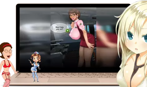 Sexy Flight Attendant - Screenshot 1