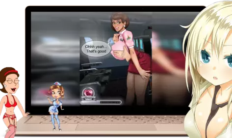 Sexy Flight Attendant - Screenshot 2