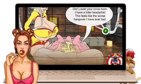 Super Heroine Hijinks 3: Home for Holidays - Screenshot 3