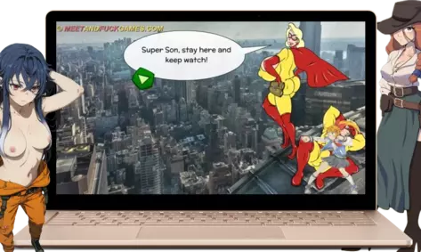 Super Heroine Hijinks 6: Turkey Day Takedown - Screenshot 2