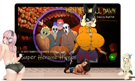 Super Heroine Hijinks 7.5 : From Dusk Till Dawn - Screenshot 1