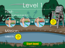 Swimming Pool Monster - Play online