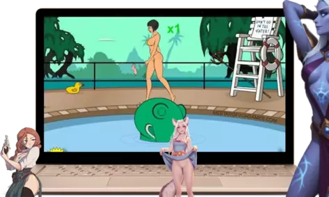 Swimming Pool Monster - Screenshot 3