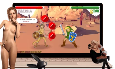 The Legend of Xelda: Trifuck of Pleasure - Screenshot 1