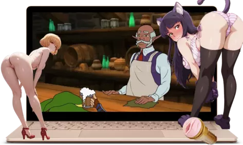 The Legend of XXXelda: Song of Sex - Screenshot 1